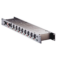 DMX Splitter 8way 5-pin Rack