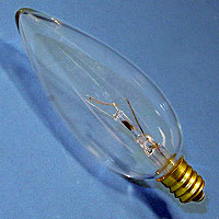 B10 15w 130v Clr Torpedo E11 Lamp