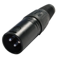 XLR 3-pin Male Connector