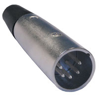 XLR 5-pin Male Connector