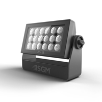 SGM P-2 Full Color LED 15, 21 43, or Wash Light - Black