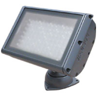 ChromaBatten Flood LED 20x20deg Silver Fixture