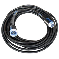 Motor Control & Power Cable 14/7 - Male/Female Ceep/Socapex 7 Pin - 50 feet - Black