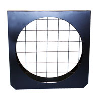 Gel Frame 7.5inch Square with Protective Mesh - Black