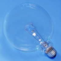 G40 100w 130v Clear E26 Lamp