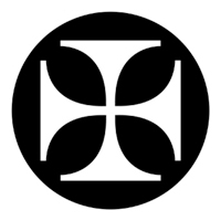 ROSCO:250-78063 -- 78063 Saxon Cross Steel Metal Gobo, Size: Specify