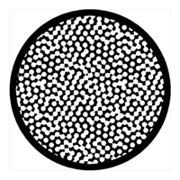 ROSCO:260-81129 -- 81129 Connect Dots Inverted Bw Glass Gobo, Size: Specify