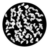 ROSCO:260-82742 -- 82742 Confetti Bw Glass Gobo, Size: Specify