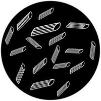 ROSCO:260-82820 -- 82820 Penne Pasta Bw Glass Gobo, Size: Specify