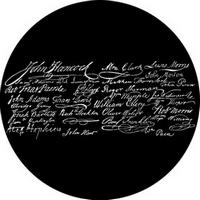 ROSCO:260-82866 -- 82866 Independence 1 Bw Glass Gobo By Stephen Dobay, Size: Specify