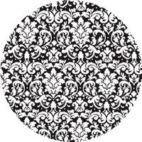 ROSCO:260-82871 -- 82871 Damask Bw Glass Gobo, Size: Specify