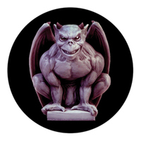 ROSCO:260-86685 -- 86685 Gargoyle Multi Color Glass Gobo By Kc Hooper, Size: Specify