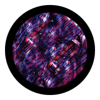 ROSCO:260-86730 -- 86730 Molten Color Multi Color Glass Gobo By Lisa Cuscuna, Size: Specify