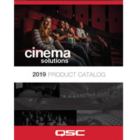 QSC Cinema Product Catalog