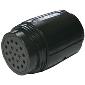 SSX 19P Inline Female with Normal M40 cable gland 19-28 mm, Black Cataphoresis finish  -  UL compliant