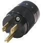 Edison 5266BL 15a 125v Male Black