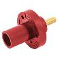 HBL15MRSR Panel Mount Mini 150A Stud Male Red