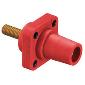 HBLFRSR Panel Mount 4/0 400A Stud Female Red