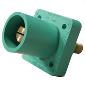 CL40MRSB-E Panel Mount 4/0 Stud Male Green