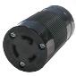 Twistlock 205CBL 2313 20a 125v  2Pole, 3 Wire Female Black