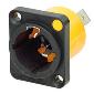 NAC3MPX/NAC3MPX-TOP Receptacle Panel Mount - powerCON True1- Male