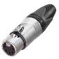 NC5FXX XLR Cable End Female 5 pin - nickel/silver