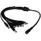 DC 8way Splitter Cable - 1 female to 8 males