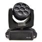 EHRGEIZ Helios LED 7 x 15w RGBW Zoom Moving Head Battery - 110-240vAC, DMX  - Black