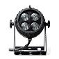 BabyBeam 4 x 15w LED RGBW - 8deg - IP67, 100-240vAC, DMX - Black