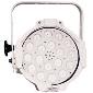 FlexiLED TriColor RGB 18 x 3 watt fixture, 25 degrees, DMX - with frame, White 120/240vAC