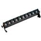 StripLite LED 30 x 1w RGB, 25 Degree lenses, DMX, 110-240vAC, Black