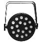 UltraLux 18 LED - 6in1 RGBWAUV - w/frame, Black