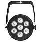 UltraLux 7 LED - 6in1 RGBWAUV - w/frame, Black