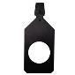 Gobo Holder bSculpt LED Profile Metal Size BR - Black