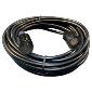 Power Multi-Cable - Male/Female 19pin 75 feet - 6 Circuit 12gauge/14wire - Black