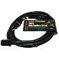 Extension Cord 12/3SJTW - 10 foot, cUL, Nema 5-15 male to female edison 125v/15A - Black