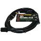 Extension Cord 12/3SJTW - 10 foot, cUL, Nema 5-15 male to female edison 125v/15A - Black