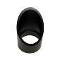 FA23 Angled Beam Control Cowling for Gantom 40 mm Fixture - Black Anodized Finish