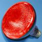 13933 Par38 100w 120v Red E26 Lamp
