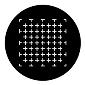 ROSCO:250-71019 -- 71019 Crosses Steel Metal Gobo, Size: Specify