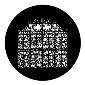 ROSCO:250-78035 -- 78035 Filigree Gate Steel Metal Gobo, Size: Specify