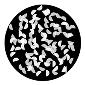 ROSCO:260-82742 -- 82742 Confetti Bw Glass Gobo, Size: Specify