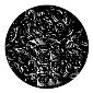 ROSCO:260-82749 -- 82749 Rag Tangle Bw Glass Gobo, Size: Specify