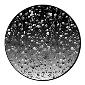 ROSCO:260-82750 -- 82750 Organic Bubbles Bw Glass Gobo, Size: Specify