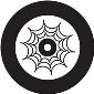 ROSCO:260-82864 -- 82864 Spider Web Crop Circle Bw Glass Gobo, Size: Specify