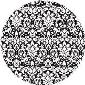 ROSCO:260-82871 -- 82871 Damask Bw Glass Gobo, Size: Specify