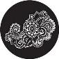 ROSCO:260-82883 -- 82883 Paisley 12A Bw Glass Gobo, Size: Specify