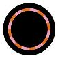 ROSCO:260-84414 -- 84414 Pink/Red Color Swirl Multi Color Glass Gobo By Mike Baldassari, Size: Specify