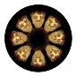 ROSCO:260-86663 -- 86663 Infinite Buddha Multi Color Glass Gobo, Size: Specify