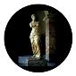 ROSCO:260-86678 -- 86678 Venus De Milo Multi Color Glass Gobo By Lisa Cuscuna, Size: Specify